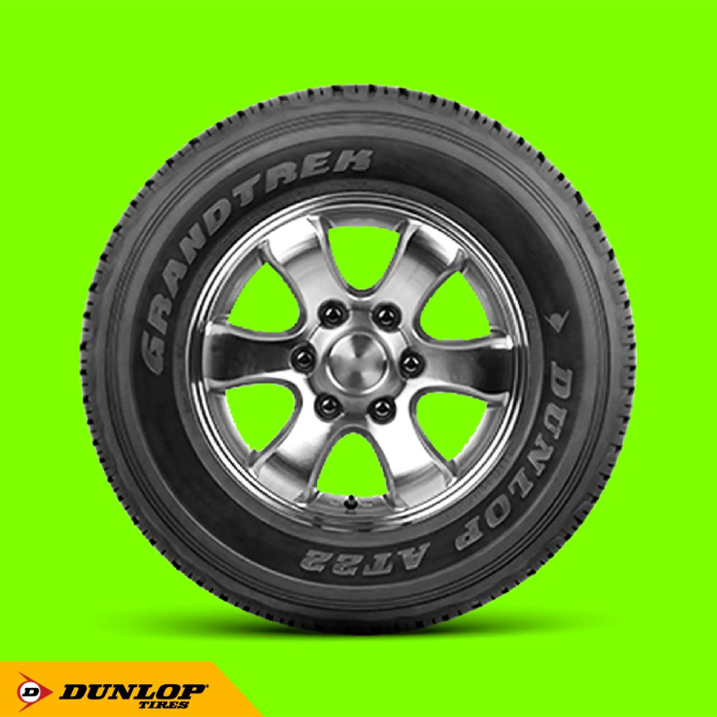 بررسی لاستیک دانلوپ grandtrek at22